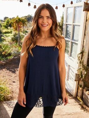 Matilda Jane Navy top extender